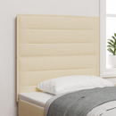 vidaXL Fejtámla Krém 90 cm szövet