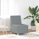 vidaXL Karfa Nélküli Modularis Kanapé Egység 2 pcs Világosszürke