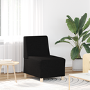 vidaXL Karfa Nélküli Modularis Kanapé Egység 2 pcs Fekete