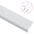 vidaXL Lépcsőélvédők 30 pcs Ezüst 67 x 3 x 2 cm Alumínium