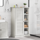 vidaXL Fürdőszoba Székény VIGO Fehér és Antik Fehér 68 x 34 x 110 cm