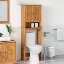 vidaXL WC Szekrény polcokkal VIGO Barna és Mézbarna 60 x 27 x 161 cm