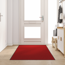 vidaXL Ajtószőnyeg Piros és Fekete 120 x 250 cm 100% Poliamid