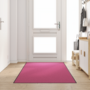 vidaXL Ajtószőnyeg Rózsaszín és Fekete 120 x 250 cm 100% Poliamid