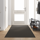 vidaXL Ajtószőnyeg Antracit és fekete 120 x 350 cm 100% Poliamid