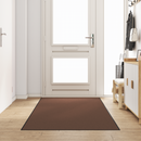 vidaXL Ajtószőnyeg Barna és fekete 120 x 250 cm 100% Poliamid