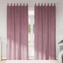 vidaXL Sötétítő függönyök 2 pcs Sötét rózsaszín 140 x 245 cm Bársony