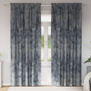 vidaXL Bársonyfüggönyök 2 pcs Ezüst Szürke 260 x 140 cm Bársony