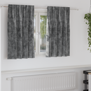 vidaXL Bársonyfüggönyök függönyökkel 2 pcs Szürke 140 x 140 cm Bársony