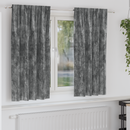 vidaXL Bársonyfüggönyök függönyökkel 2 pcs Szürke 175 x 140 cm Bársony