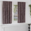 vidaXL Bársonyfüggönyök függönyökkel 2 pcs Barna 175 x 140 cm Bársony