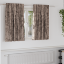 vidaXL Bársonyfüggönyök 2 pcs Cappuccino 140 x 140 cm Bársony
