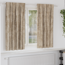vidaXL Bársonyfüggönyök 2 pcs pezsgőszín 175 x 140 cm Bársony