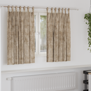 vidaXL Bársonyfüggönyök 2 pcs pezsgőszín 140 x 140 cm Bársony