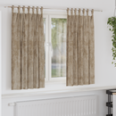 vidaXL Bársonyfüggönyök 2 pcs pezsgőszín 175 x 140 cm Bársony
