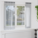 vidaXL Voile Függöny 2 db Sötétszürke 175 x 140 cm Poliészter