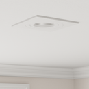 vidaXL Spotlámpa 12 pcs Fehér 9 x 9 x 2 cm Alumínium