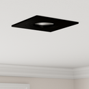 vidaXL Spotlámpa 6 pcs Fekete 9 x 9 x 2 cm Alumínium