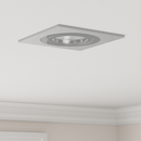 vidaXL Spotlámpa 6 pcs Ezüst 9 x 9 x 2 cm Alumínium