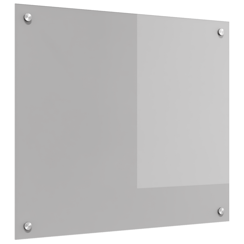 vidaXL Konyhai splashback Világosszürke 70 x 60 x 0.6 cm edzett üveg