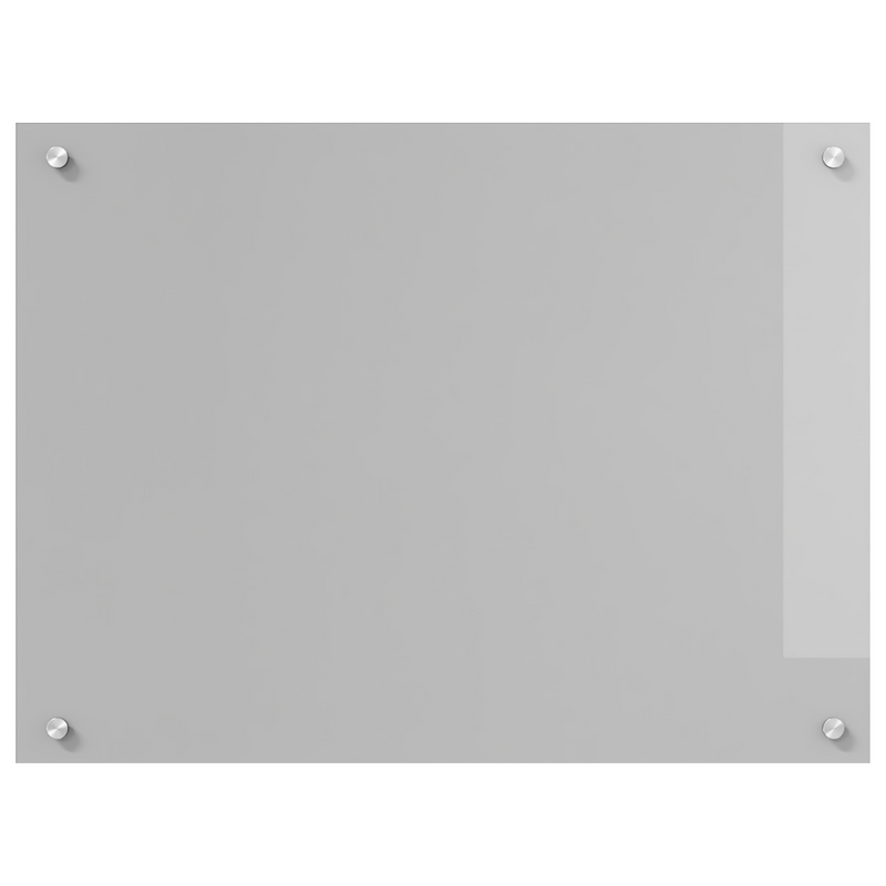 vidaXL Konyhai splashback Világosszürke 80 x 60 x 0.6 cm edzett üveg
