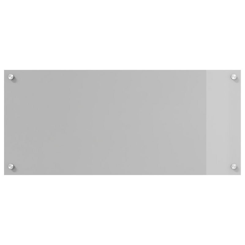 vidaXL Konyhai splashback Világosszürke 90 x 40 x 0.6 cm edzett üveg