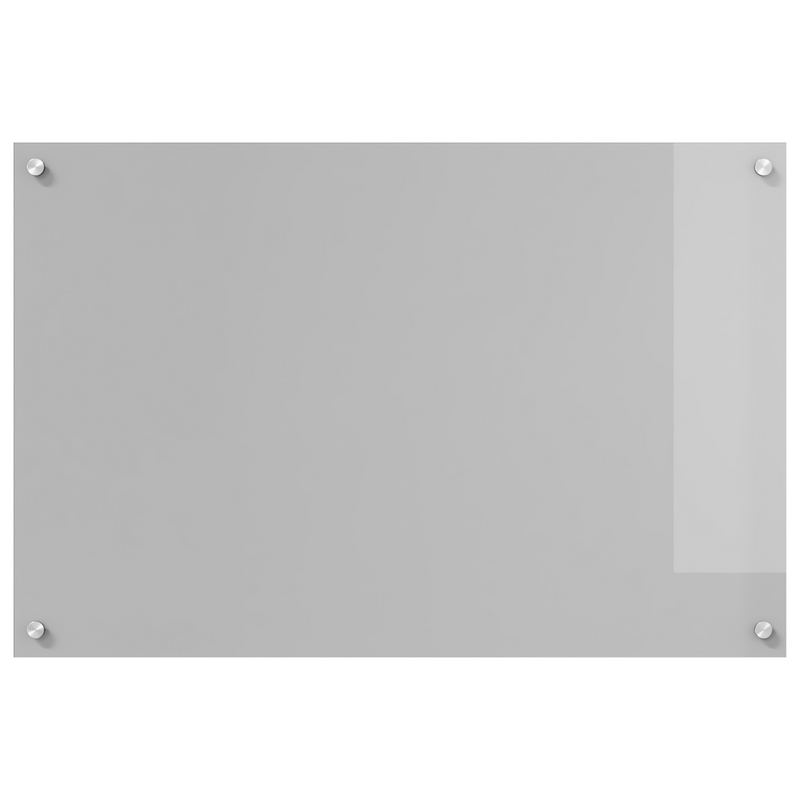 vidaXL Konyhai splashback Világosszürke 90 x 60 x 0.6 cm edzett üveg