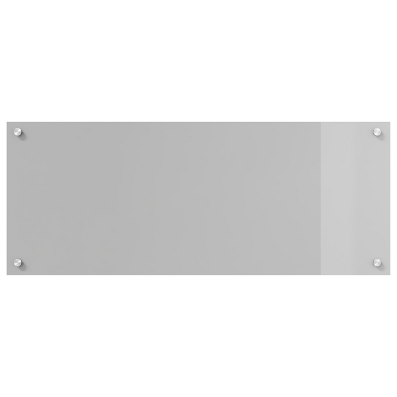 vidaXL Konyhai splashback Világosszürke 100 x 40 x 0.6 cm edzett üveg