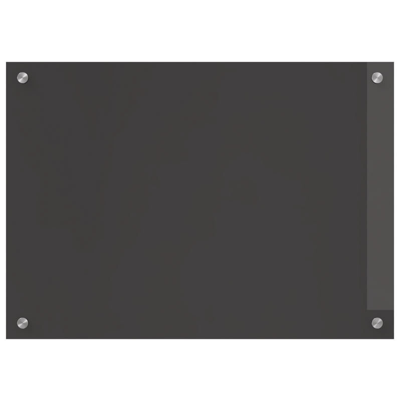 vidaXL Konyhai splashback Sötétszürke 70 x 50 x 0.6 cm edzett üveg