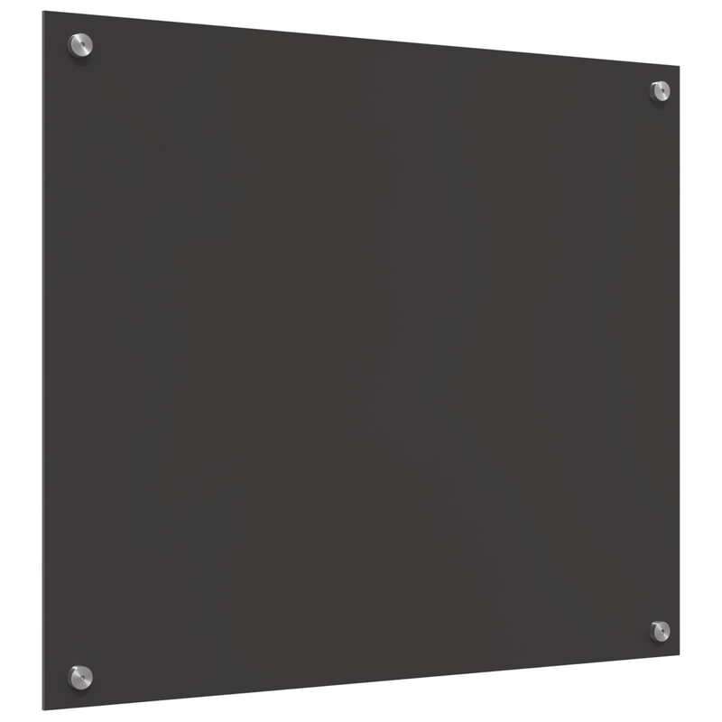 vidaXL Konyhai splashback Sötétszürke 70 x 60 x 0.6 cm edzett üveg