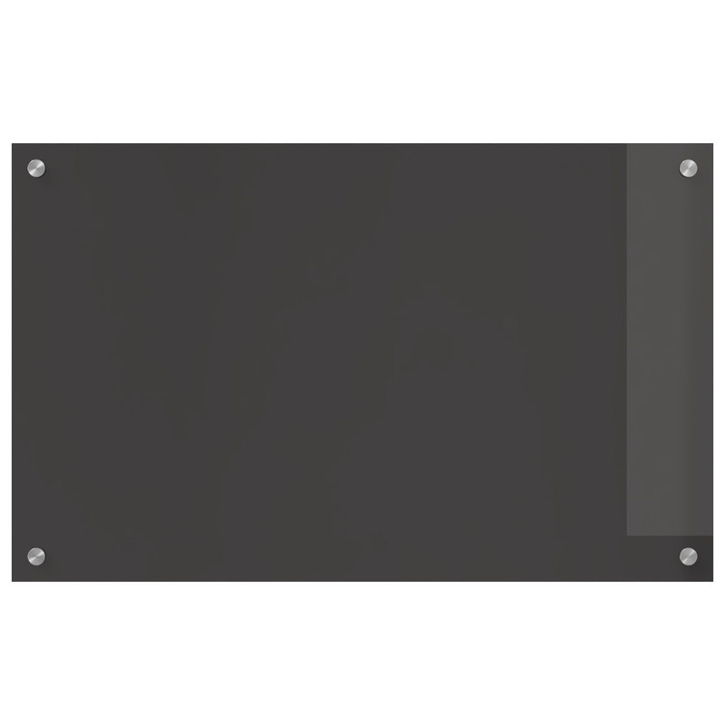 vidaXL Konyhai splashback Sötétszürke 80 x 50 x 0.6 cm edzett üveg