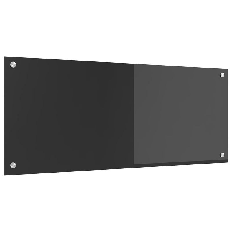 vidaXL Konyhai splashback Sötétszürke 100 x 40 x 0.6 cm edzett üveg
