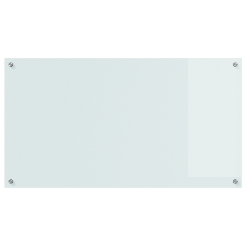 vidaXL Konyhai splashback Fehér 110 x 60 x 0.6 cm edzett üveg