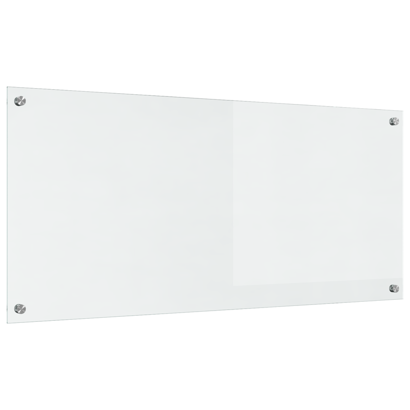 vidaXL Konyhai splashback Átlátszó 110 x 50 x 0.6 cm edzett üveg