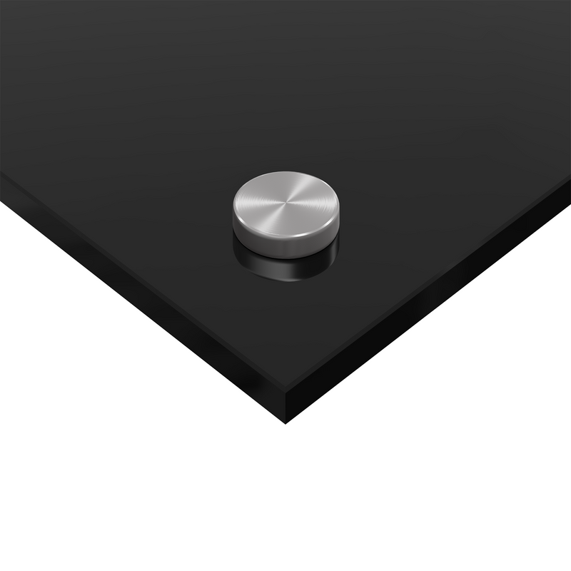 vidaXL Konyhai splashback Fekete 120 x 40 x 0.6 cm edzett üveg