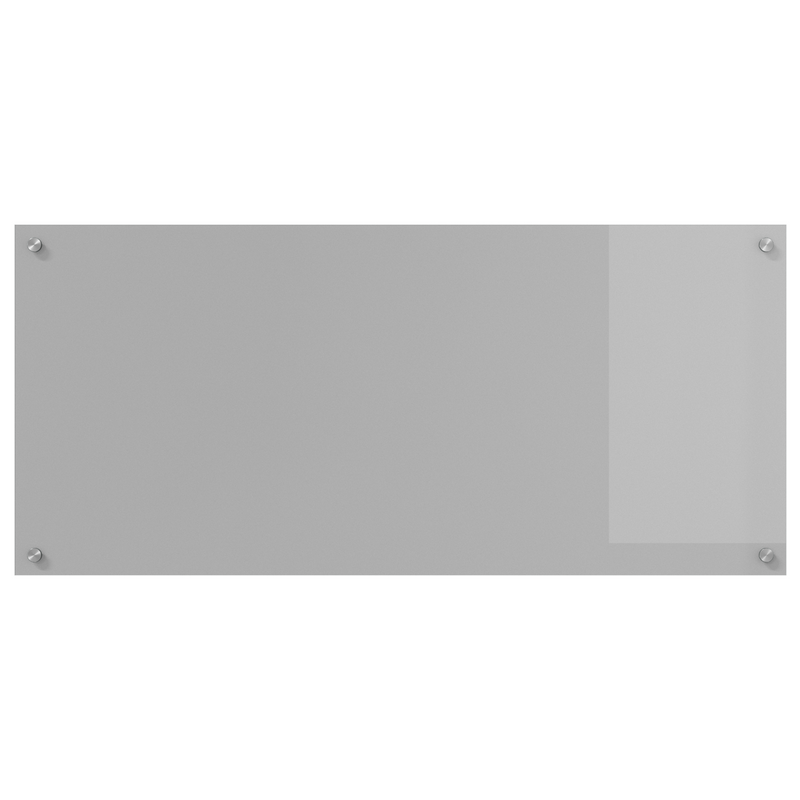 vidaXL Konyhai splashback Világosszürke 110 x 50 x 0.6 cm edzett üveg