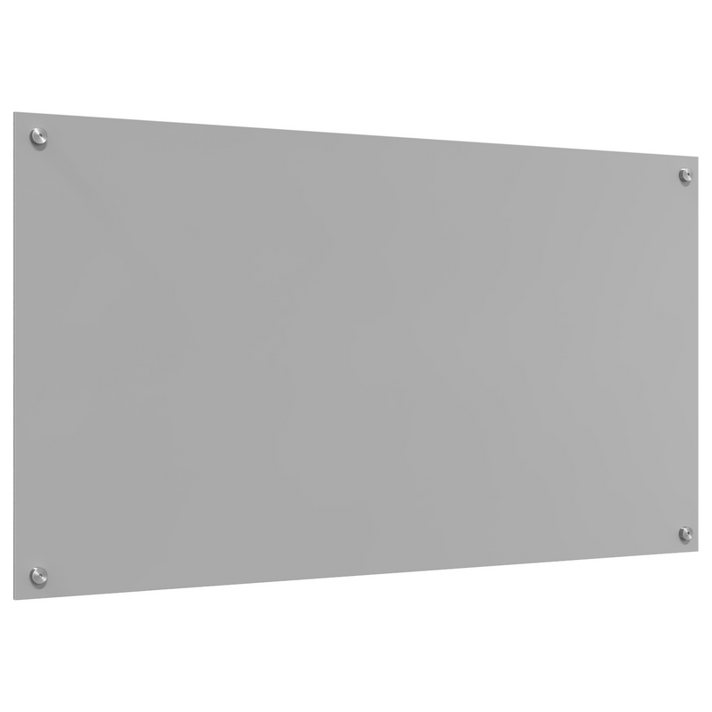 vidaXL Konyhai splashback Világosszürke 110 x 60 x 0.6 cm edzett üveg