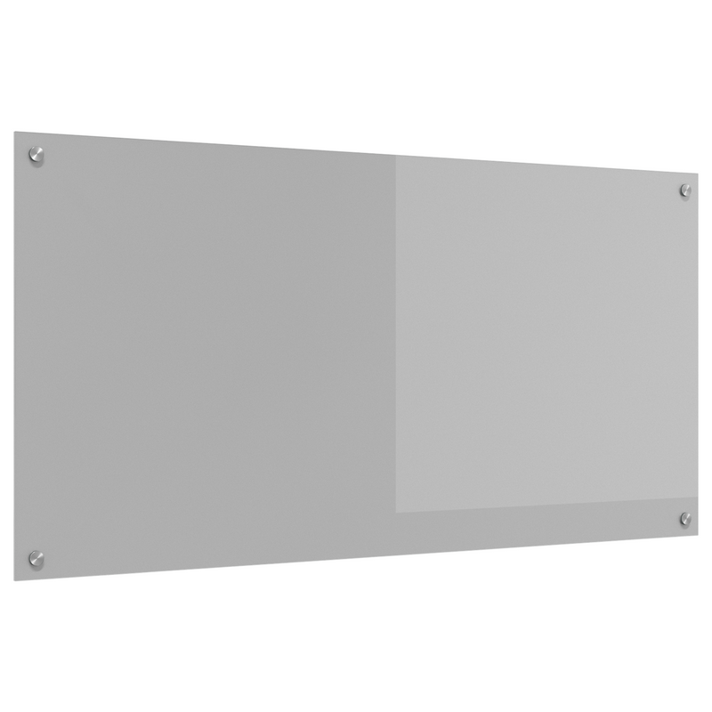 vidaXL Konyhai splashback Világosszürke 120 x 60 x 0.6 cm edzett üveg