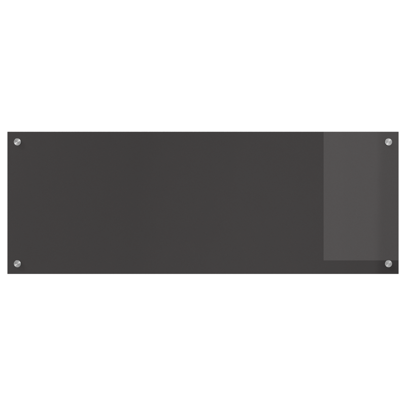 vidaXL Konyhai splashback Sötétszürke 110 x 40 x 0.6 cm edzett üveg