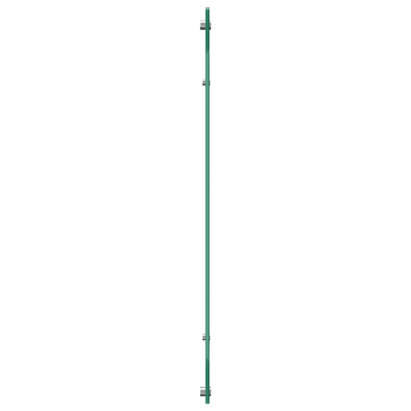 vidaXL Konyhai splashback Sötétszürke 110 x 60 x 0.6 cm edzett üveg