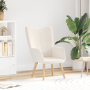 vidaXL karosszék Krém 62 x 67 x 95,5 cm Sherpa szövet