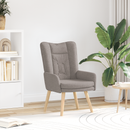 vidaXL karosszék Tópszínű 63 x 67 x 94 cm Szövet és rétegelt lemez
