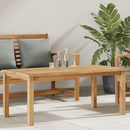 vidaXL Dohányzóasztal Barna 110 x 55 x 45 cm Tömör Teakfa