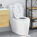 vidaXL WC ülőke Fehér 47 x 37 x 4 cm Duroplast