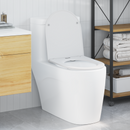 vidaXL WC ülőke Fehér 47 x 36 x 3,4 cm Duroplast
