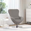 vidaXL Tojásfotel Tópszínű 63 x 73 x 90 cm szövet
