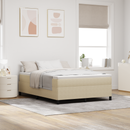 vidaXL Boxrugós ágy Szürke zöld 160 x 200 cm Bársonyos szövet