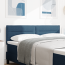 vidaXL Fejtámla Kék 144 cm szövet