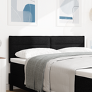 vidaXL Fejtámla Fekete 160 cm szövet