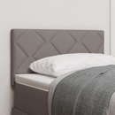 vidaXL Fejtámla Tópszínű 80 cm szövet